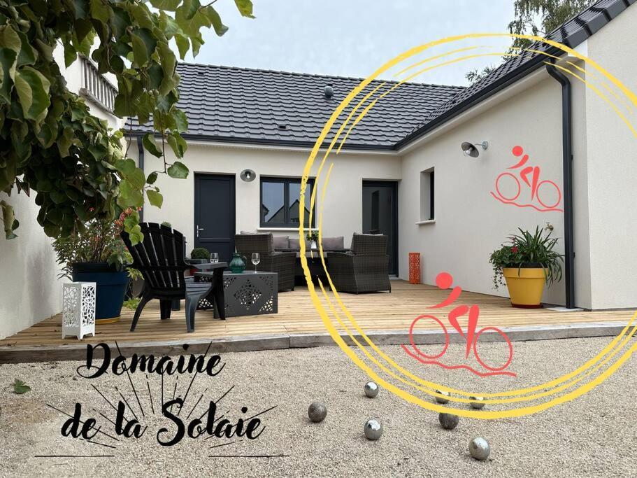 * Domaine De La Solaie * - Proche Bords De Loire Villa Saint-Denis-de l'Hotel Exterior photo